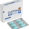 Custom printed pharmaceutical medicine Tablet packaging box