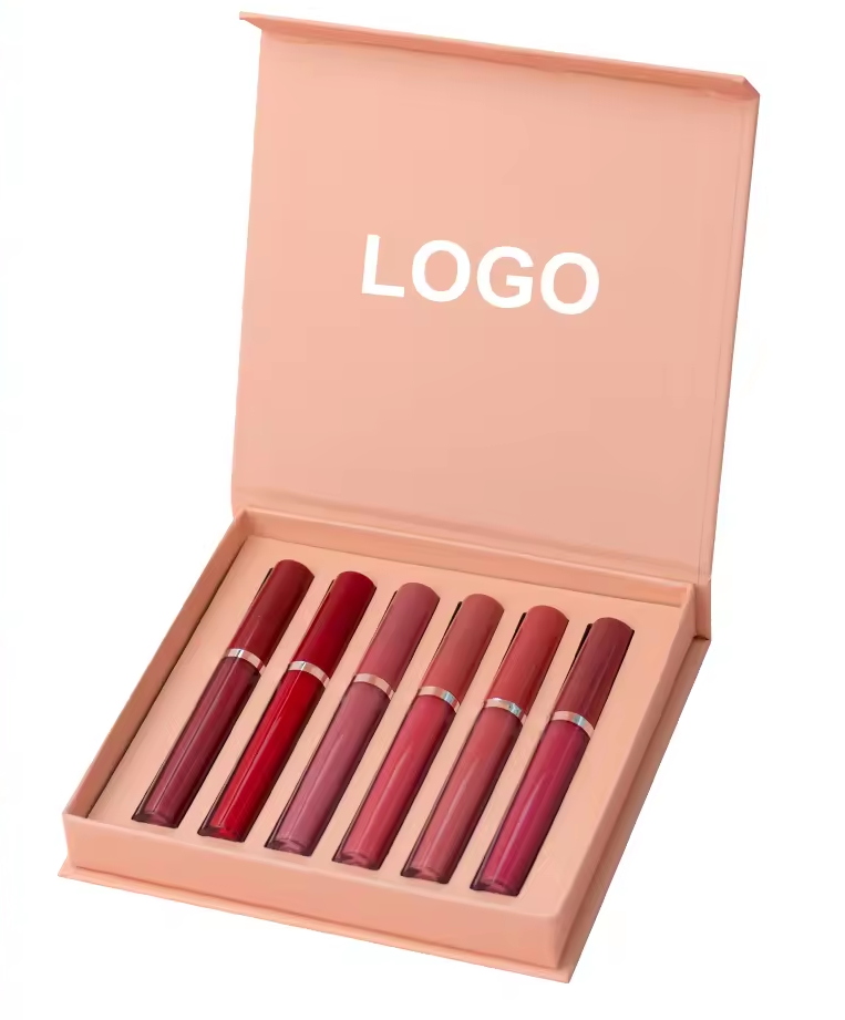 Make Your Own Private Label Red Matte Liquid Lipstick Custom Vegan Waterproof Lipstick